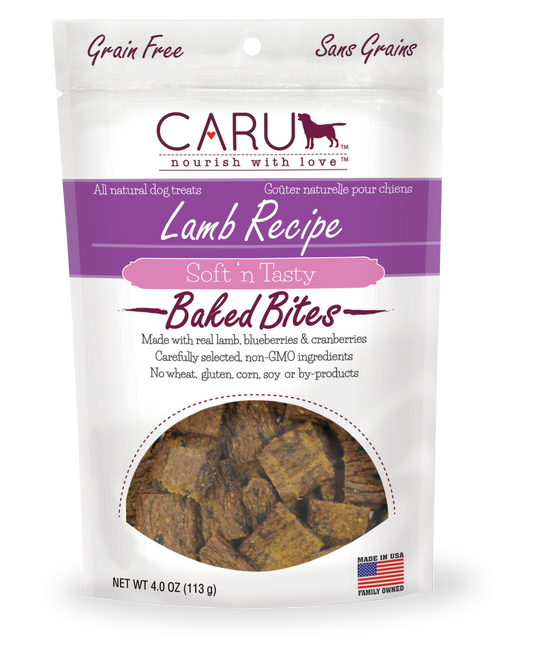 CARU Natural Lamb Recipe Bites for Dogs