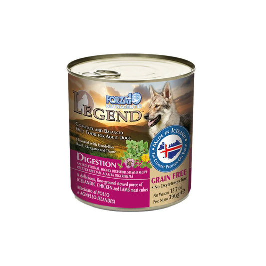 Forza10 Nutraceutic Legend Digestion Icelandic Chicken & Lamb recipe Grain-Free Canned Dog Food